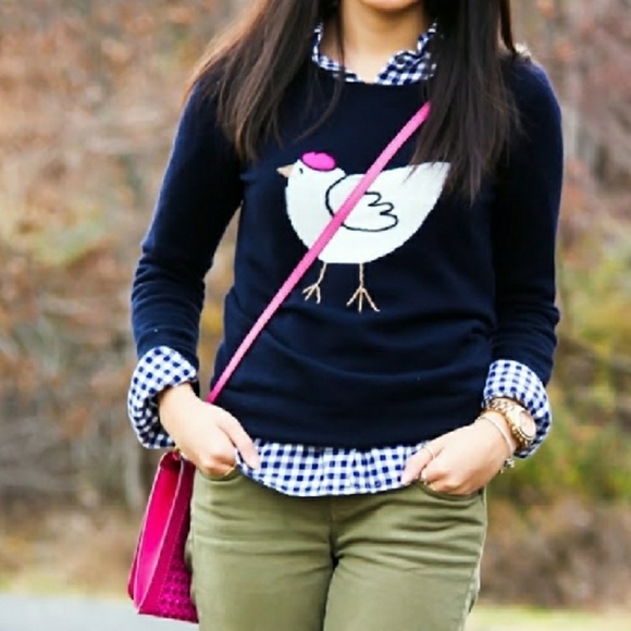 J. Crew Sweaters - J.Crew Black French Hen Sweater